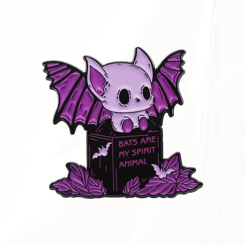 Creepy Bat and Ghost - The pin shop